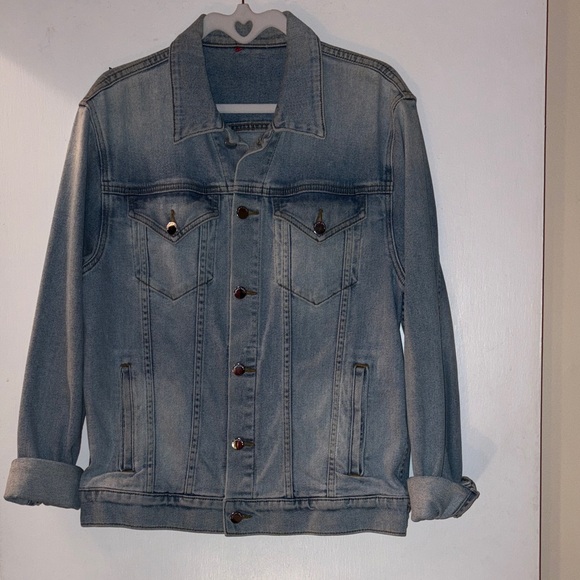 Cotton Citizen Light Blue Denim Jacket - Picture 4 of 5